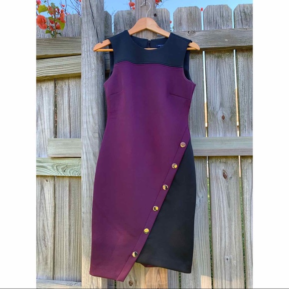 tommy hilfiger purple dress